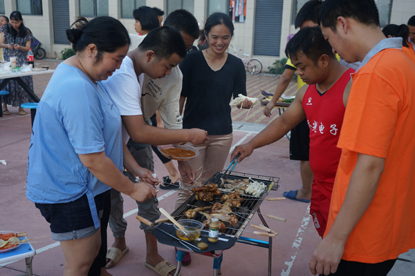 Happy Mid Autumn Festival barbecue